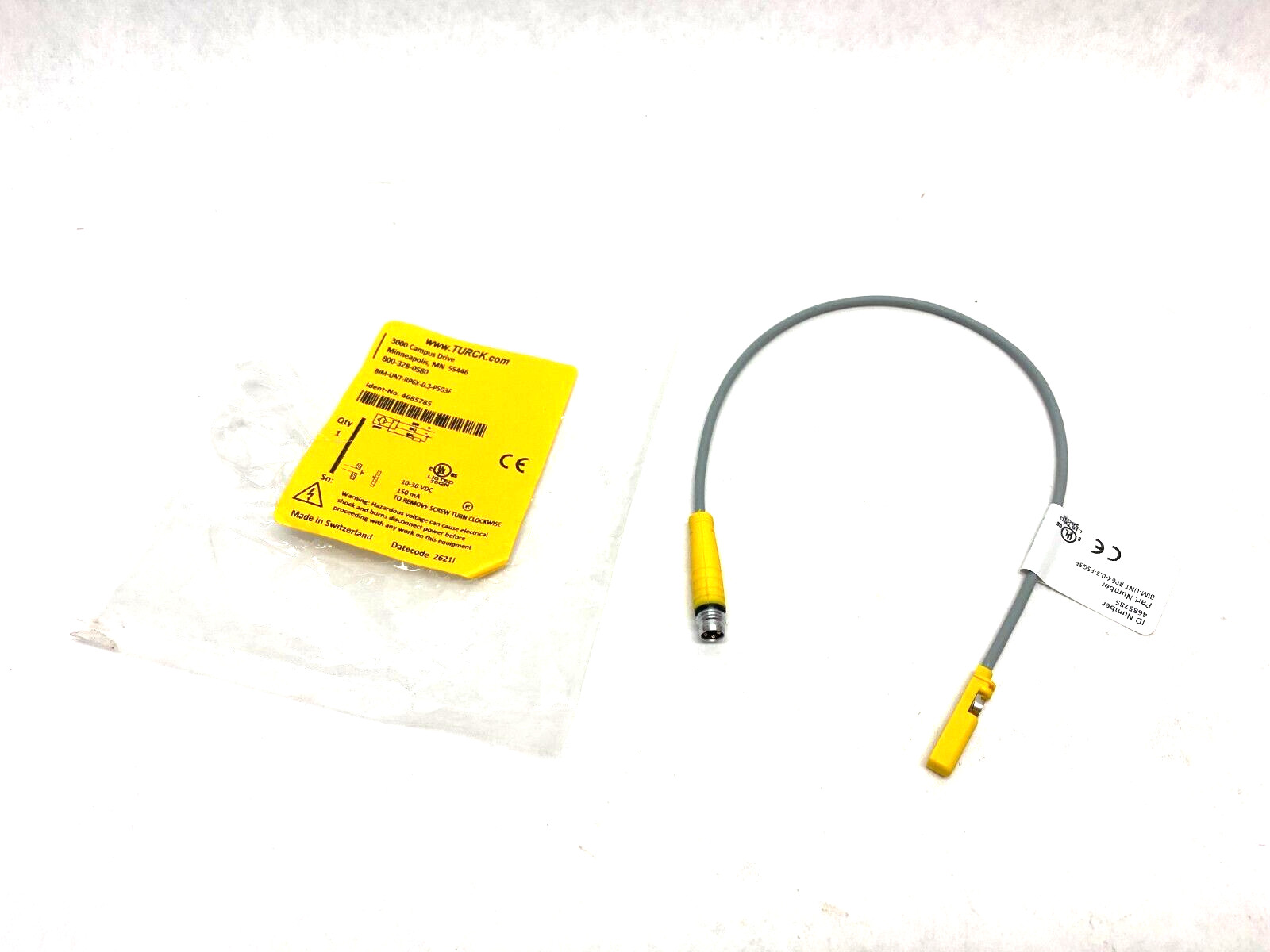Turck BIM-UNT-RP6X-0.3-PSG3F Magnetic Field Sensor For Cylinders 4685785