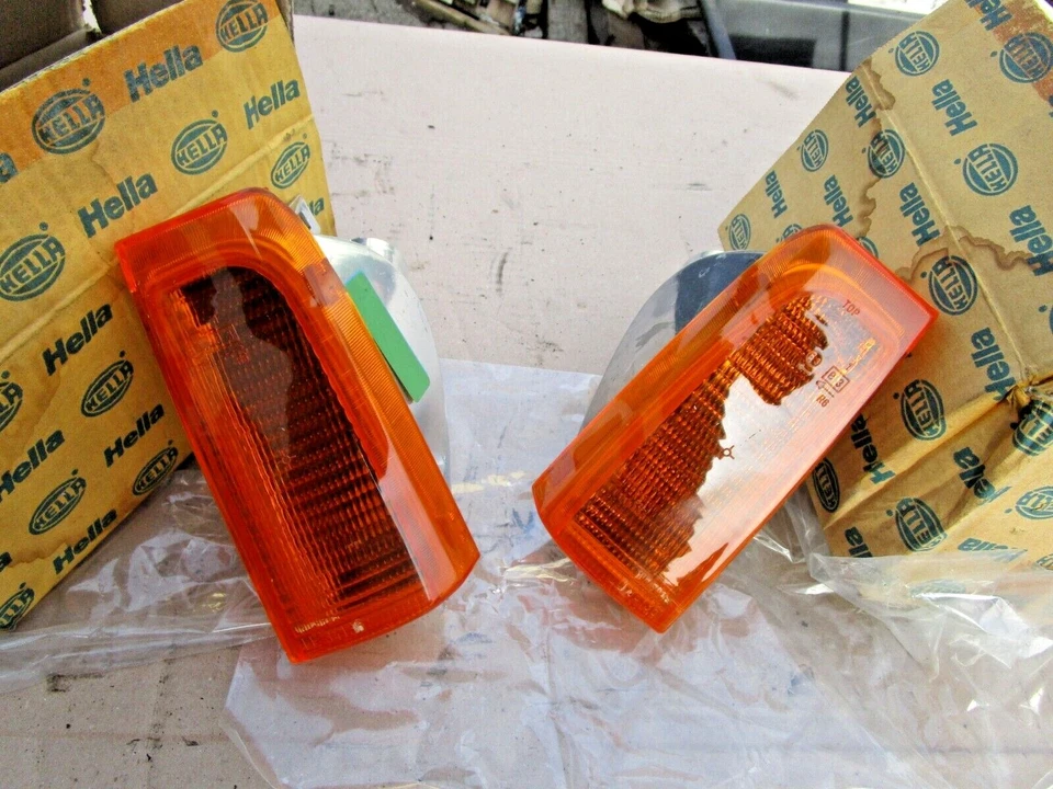 Opel Ascona C Blinker Blinkleuchte vorne links rechts  SET NEU original Hella - Bild 2 von 4