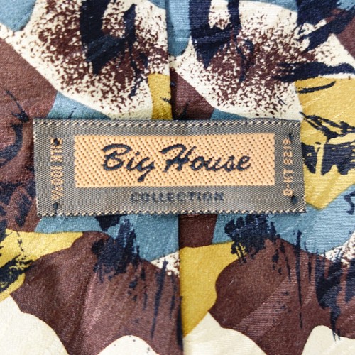 Colorful Bright Neck Tie Mens Silk Fall Woven Suit Vivid Japanese Art BIG HOUSE - Picture 4 of 6