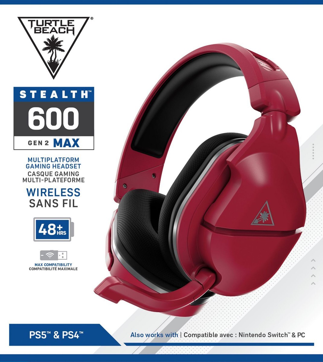 Turtle beach Earforce Stealth 600 Gen MAX USB Wireless Gaming Headset for  PS4