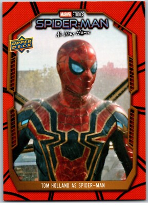 #E-1 Tom Holland as Spider-Man 2023 UD Spider-Man: No Way Home ENSEMBLE