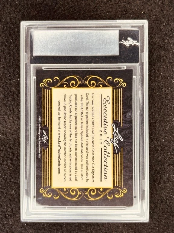 William Shatner 2017 Hoja Obra Maestra Corte Firma Autógrafo 1/1 JSA Star Trek Foto 2 de 2