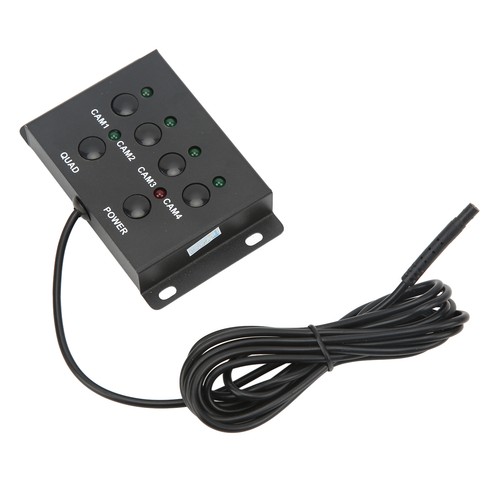 4 Channel Video Splitter 1080P AHD DC12V 24V Camera Video Screen Switch For SG5 - Afbeelding 3 van 24