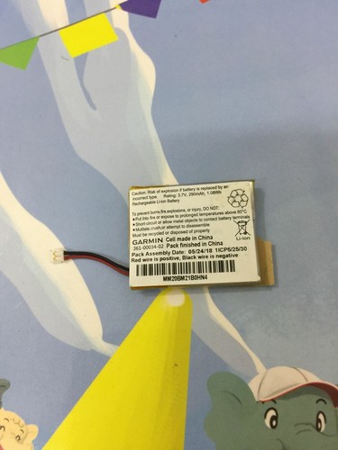 1 PC pour Fenix 3 HR montre GPS et outils OEM 361-00034-02 290mAh batterie - Photo 1 sur 2