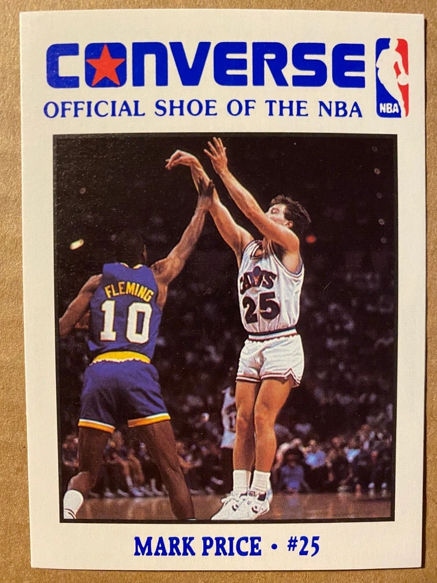 1989-90 Converse MARK PRICE Oddball Card CLEVELAND CAVALIERS