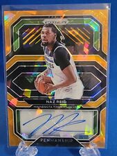 2020-21 Panini Prizm Naz Reid Orange Cracked Ice Auto SSP VERY RARE 🔥💹🔥
