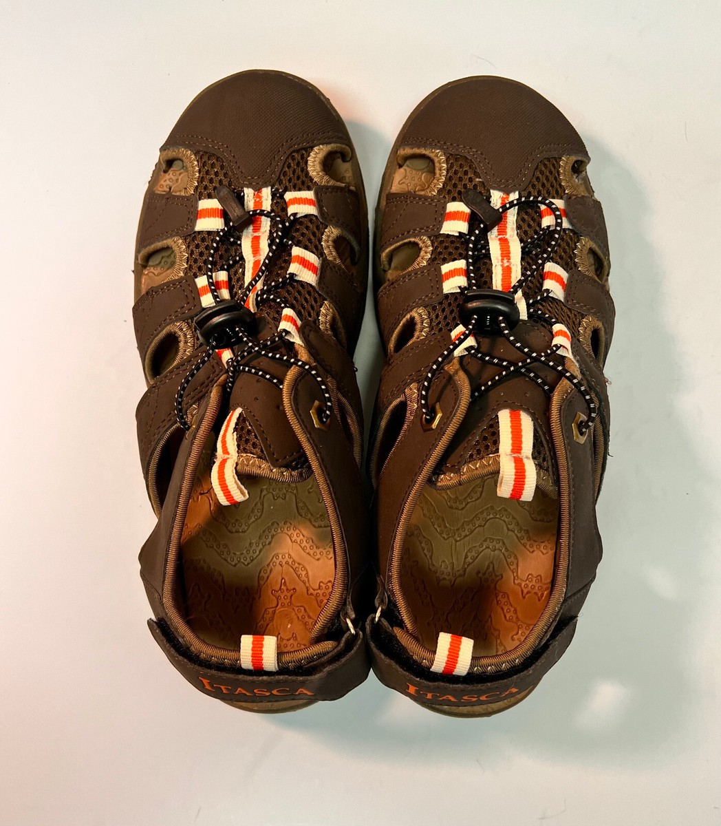 Itasca West Lake Sandals - Brown and Orange Men Size 9 Nwt Camo Men main image 2