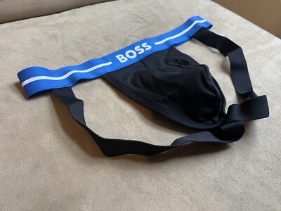 Lot De 2 Jockstraps BOSS Pour Homme - Coton Stretch, élastique Logo - Sous-vêtement De Sport Et Confort - 5