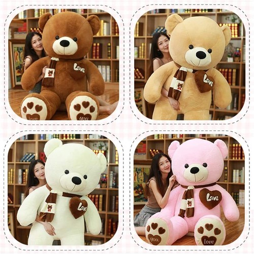 AMIRA TOYS Plush Toy Extra Large Cute Bear 66.9 inches/170cm Fluffy JAPAN NEW - Picture 34 of 49