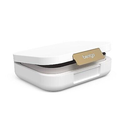 Bentgo Modern 4 Compartment Bento Style Leak-Resistant Lunch Box - White