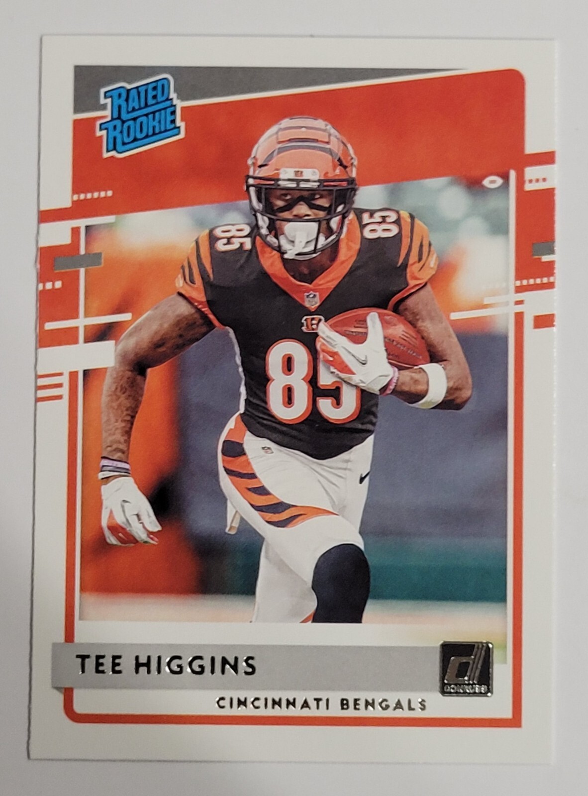 TEE HIGGINS 2020 Panini Donruss Rated Rookie #310 RC