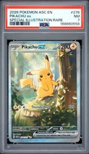 2026 Pokemon Ascended Heroes 276 Pikachu EX Special Illustration Rare PSA 7 on eBay