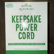 NIB Hallmark Keepsake Power cord 2017 ornament  later Required for Storyteller
