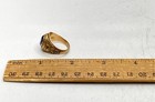 Josten 10K Yellow Gold Blue Stone Vintage High School Class Ring Size 8.5 9.3g — photo 6