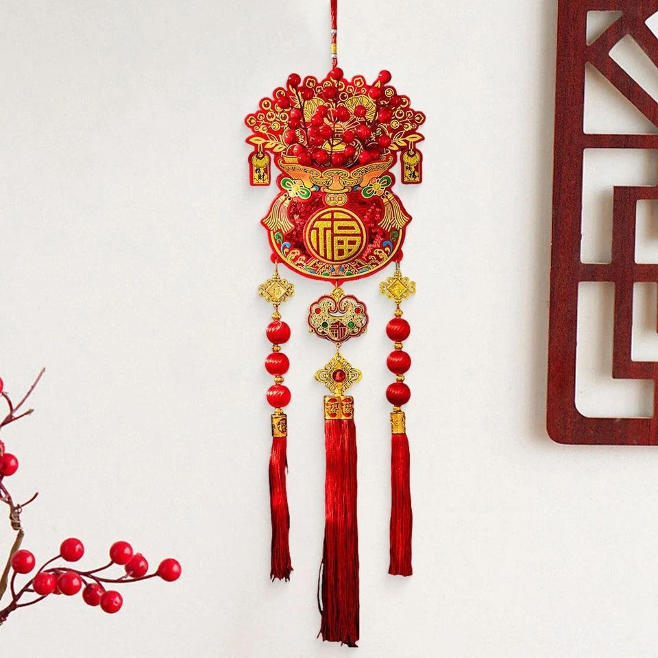 Décoration Suspendue pour Le Nouvel An Chinois 2026, Idéale pour Une Chambre - Photo 3/4