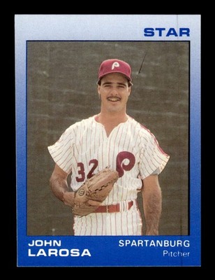 1988 Star Spartanburg Phillies 10 John Larosa BXCP09