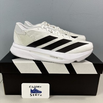 Adidas Adizero SL2 Running Shoe Cloud White/Core Black/Dash JI2993 Woman Sz 9