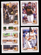 2020 Bowman Draft - BALTIMORE ORIOLES Team Set w/ Heston Kjerstad