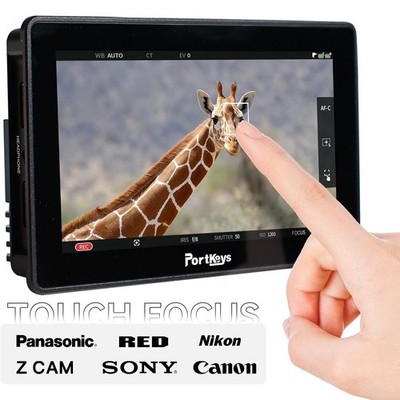 PortKeys BM5 IV 5.5'' 2000nit HD HDMI Camera Field Monitor Control for RED Komodo