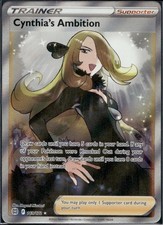 Cynthia's Ambition (Full Art) Ultra Rare SWSH09: Brilliant Stars 169/172 NM on eBay