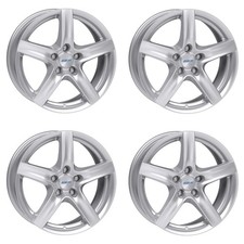 4 Alutec Felgen Grip 7.5Jx17 ET48 5x112 SIL für VOLKSWAGEN E-Golf EOS Golf Passa