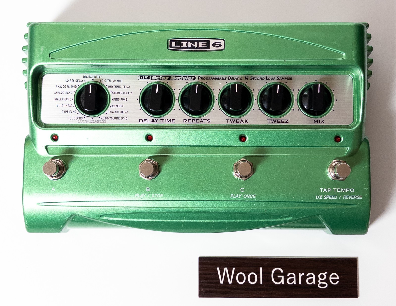 Pédale multi-effets Line 6 DL4 Digital Delay Modeler Looper guitare testée