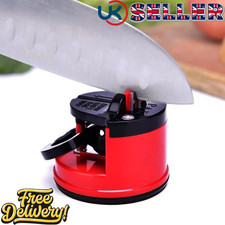 Anysharp Knife Sharpener, Hands-Free Safety, Powergrip Suction, Safely Sharpens