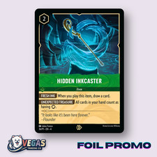 Hidden Inkcaster 36/P1 Foil Promo Ursula's Return LP Disney Lorcana DLPC