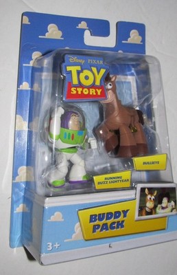 Toy Story Buddy Pack Mattel 2009 Bullseye & Running Buzz Lightyear