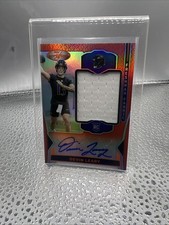 2024 Certified Devin Leary Freshman Fabric Mirror Jersey Orange RC Autograph/249