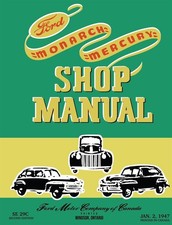 1939 - 1948 Ford Mercury Shop Manual 1939 - 1948 Ford Mercury Shop Manual