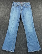 Eddie Bauer Jeans Womens 8R Blue Denim Cotton Medium Wash Mid Rise Bootcut Leg