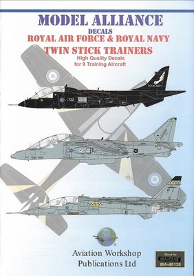 ML48130 Model Alliance 1:48 RAF and Royal Navy/RN Twin Stick Trainers