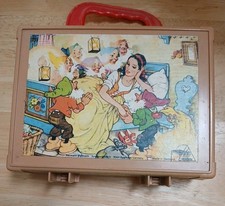Vintage Hermann Eichhorn German Block Puzzle Fairy Tales with Case w/3 Pictures