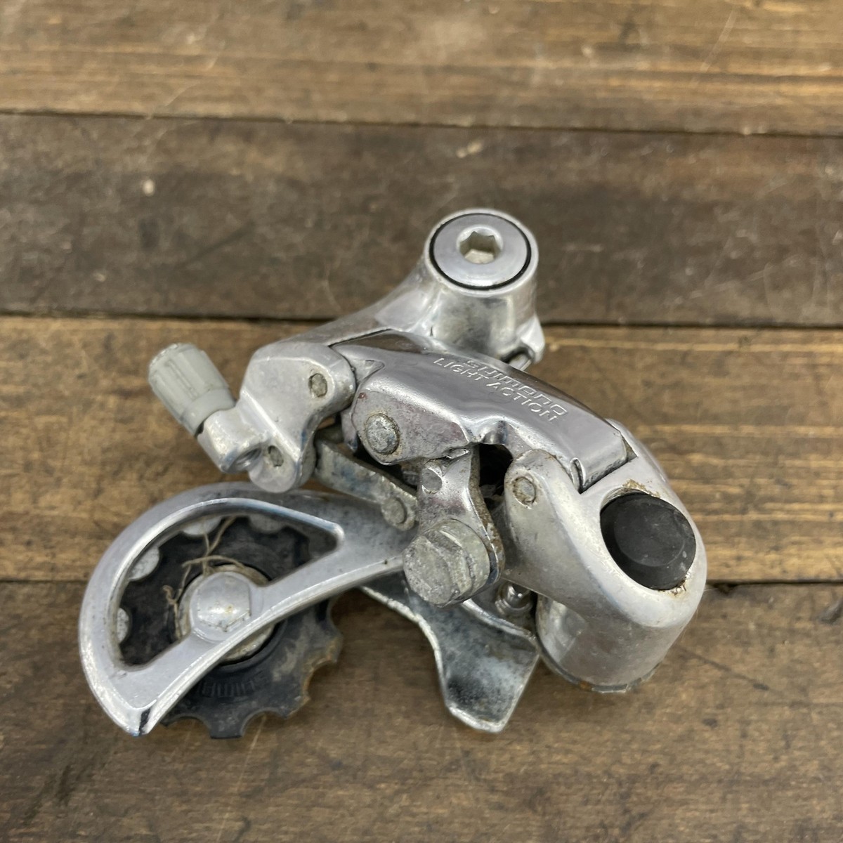 Dérailleur Arrière Vintage Shimano Light Action RD-L523, Cage Courte, 6 Vitesses