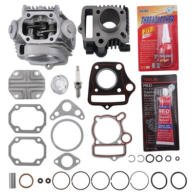 #ad Top End Rebuild Kit Cylinder Head Piston Fittings For Honda XR50 Z50R CRF50 $45.99