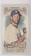2021 Topps Allen & Ginter's Mini A&G Back Clayton Kershaw #28 0jg3