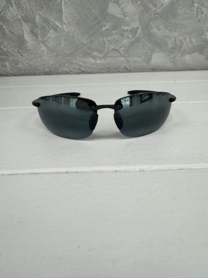 Polarized Gafas de sol  Maui Jim Ho'okipa MJ0407 001 64 14 140 Black Shine Neutr - Imagen 2 de 4