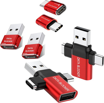 Data Blocker, USB a to a & USB C to C Data Blocker, Protect against Juice Jackin