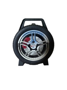 Hot Wheels Tire Carry Case Tara Toy Corp Mattel Blue Flame Rim 15 Car Storage