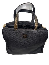 Versace Black Tote Bag Perfume Promo Sample 80s Given w/ Perfume”