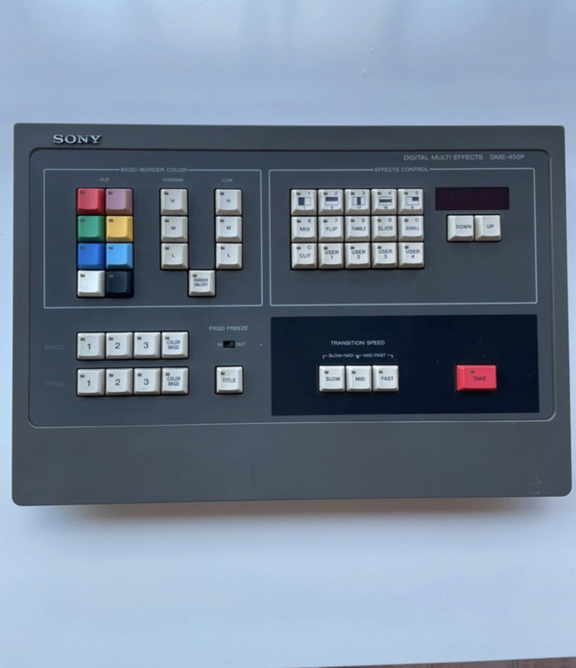 Sony DME-450P Digital Multi Effects, unità professionale per effetti video