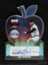 2025 Leaf A Bronx Legacy Big Apple Ink Silver Prismatic /10 Ed Figueroa Auto v9t