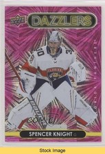 2021-22 Upper Deck Series 1 Dazzlers Pink Spencer Knight #DZ-21 READ 0zu