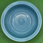 Vintage 1950's Genuine Fiesta HLC USA- 4.75" W and 1.5" T Fruit Bowl, Turquoise