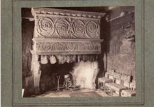 LOIRE , CORNILLON - PHOTO SUR CARTON 297 X 213 MM , CHÂTEAU , CHEMINEE