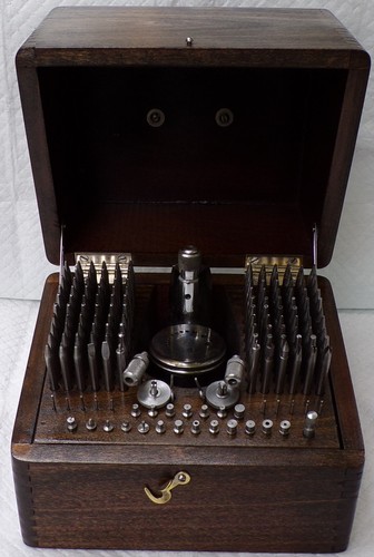 Jeu De Piquets D’horloger Kendrick & Davis Inverto Série 18 - Occasion - Outillage Ancien