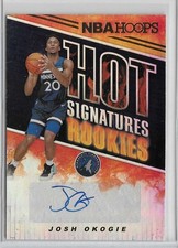 2018 Panini Hoops Hot Signatures Rookie Auto - HSR-JO - Josh Okogie