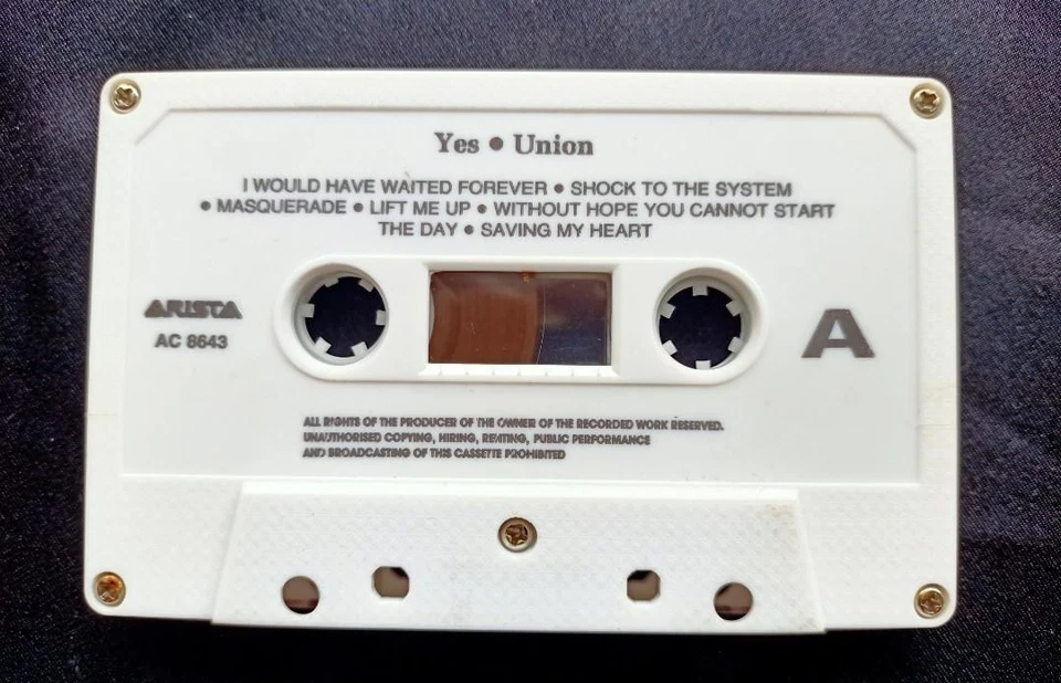 Yes : Union ( Cassette Tape ) - Image 4 of 4