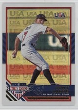 2017 USA Baseball Stars & Stripes Longevity Gold Team Logo 11/25 Tony Jacob so5